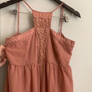 Blush long dress